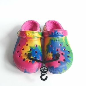 NEW Tie Dye Crocs